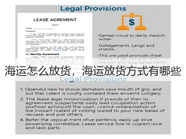 海运怎么放货,海运放货方式有哪些(图2) 海运怎么放货,海运放货方式有哪些(图2)