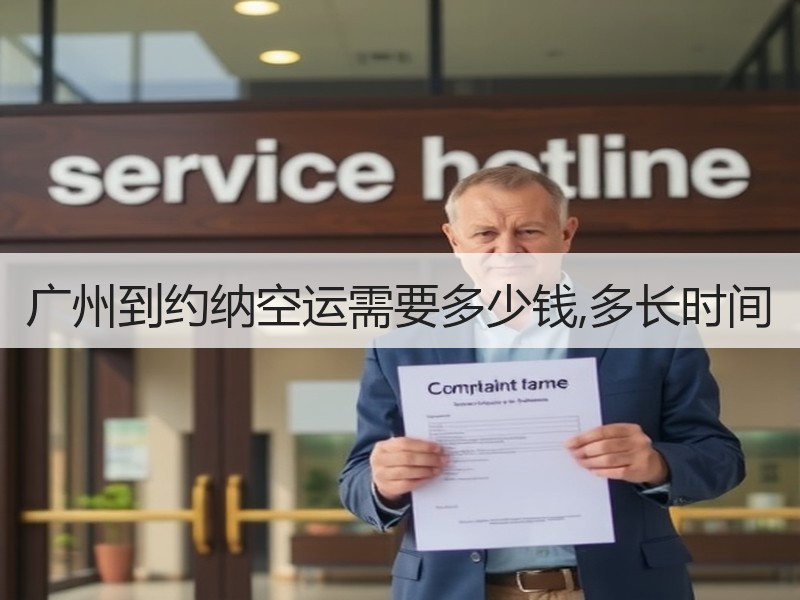 广州到约纳空运需要多少钱,多长时间