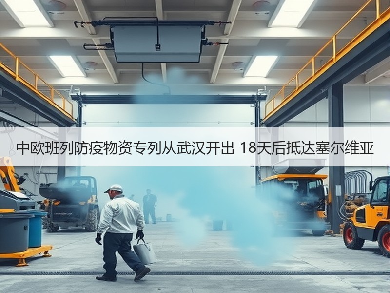 中欧班列防疫物资专列从武汉开出 18天后抵达塞尔维亚