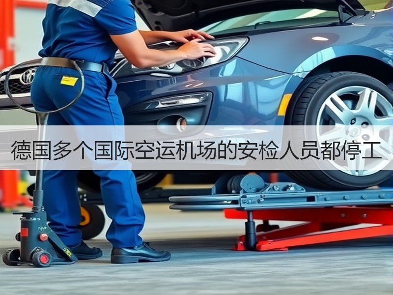 德国多个国际空运机场的安检人员都停工