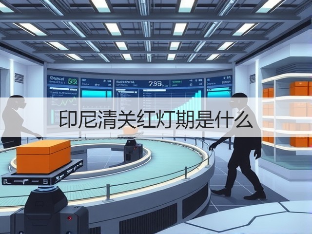 印尼清关红灯期是什么(图1)