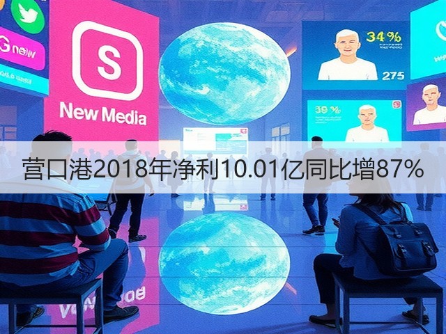 营口港2018年净利10.01亿同比增87%(图1)