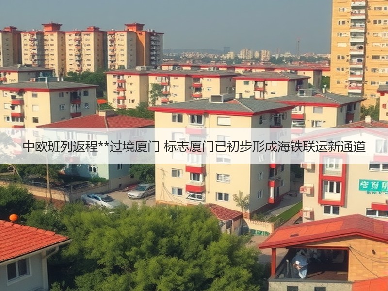 中欧班列返程**过境厦门 标志厦门已初步形成海铁联运新通道