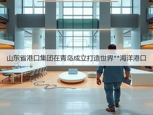 山东省港口集团在青岛成立打造世界**海洋港口(图2) 山东省港口集团在青岛成立打造世界**海洋港口(图2)