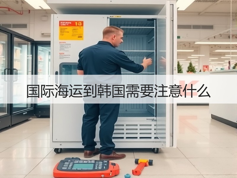 国际海运到韩国需要注意什么