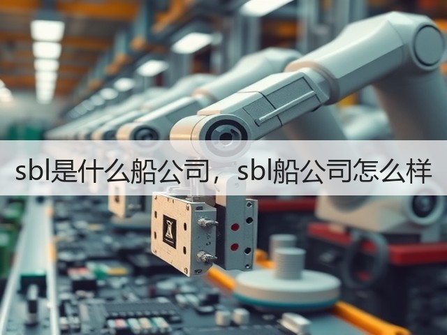 sbl是什么船公司,sbl船公司怎么样(图2) sbl是什么船公司,sbl船公司怎么样(图2)