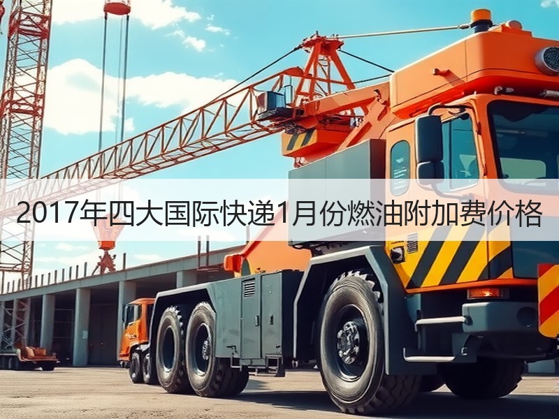 2017年四大国际快递1月份燃油附加费价格