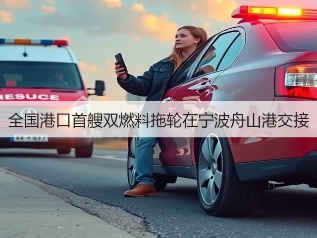 全国港口首艘双燃料拖轮在宁波舟山港交接(图2)