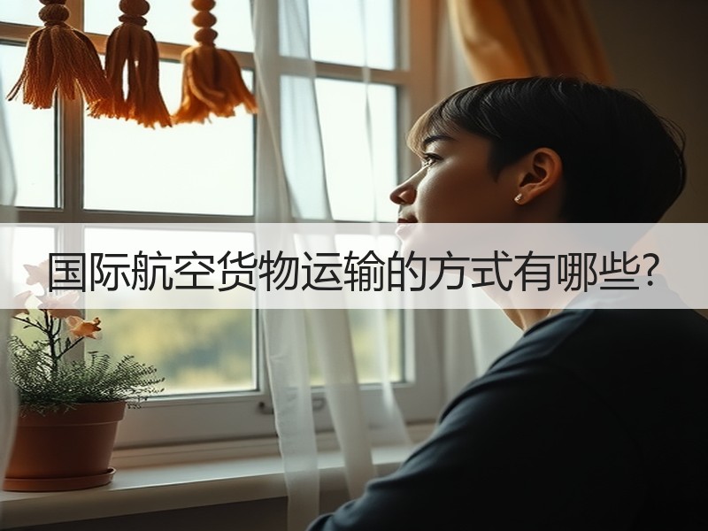 国际航空货物运输的方式有哪些?