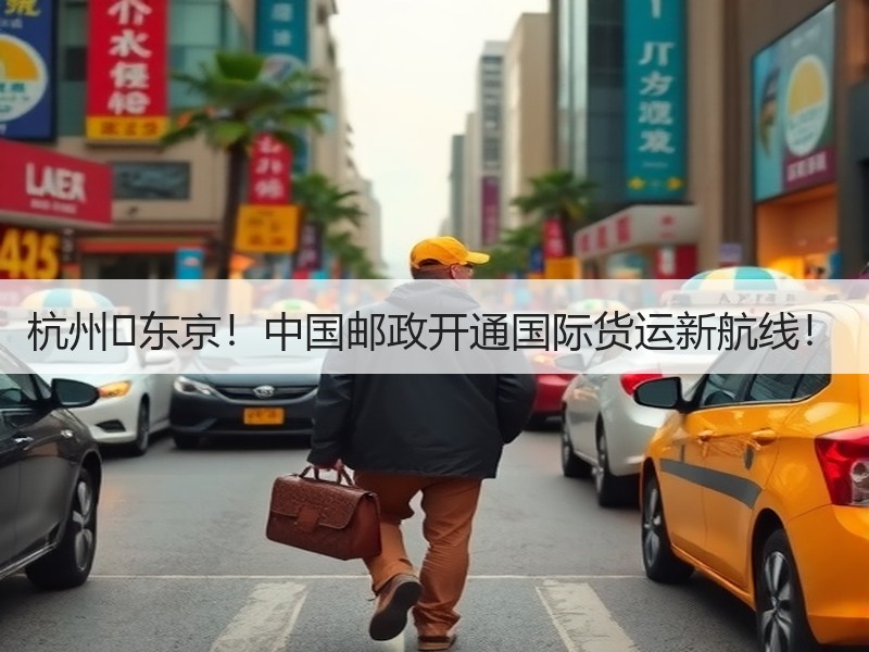 杭州↔东京！中国邮政开通国际货运新航线！