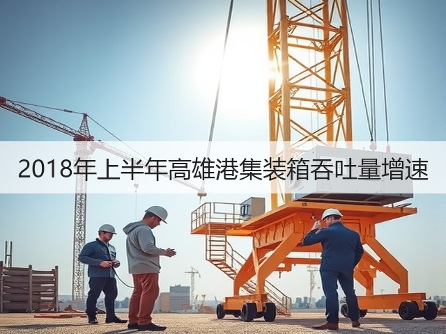 2018年上半年高雄港集装箱吞吐量增速(图2)
