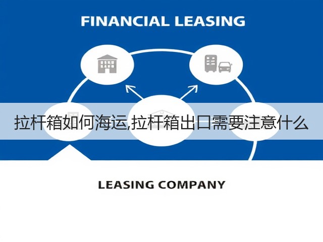 拉杆箱如何海运,拉杆箱出口需要注意什么(图3) 拉杆箱如何海运,拉杆箱出口需要注意什么(图3)