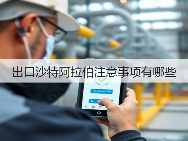 出口沙特阿拉伯注意事项有哪些(图1) 出口沙特阿拉伯注意事项有哪些(图1)