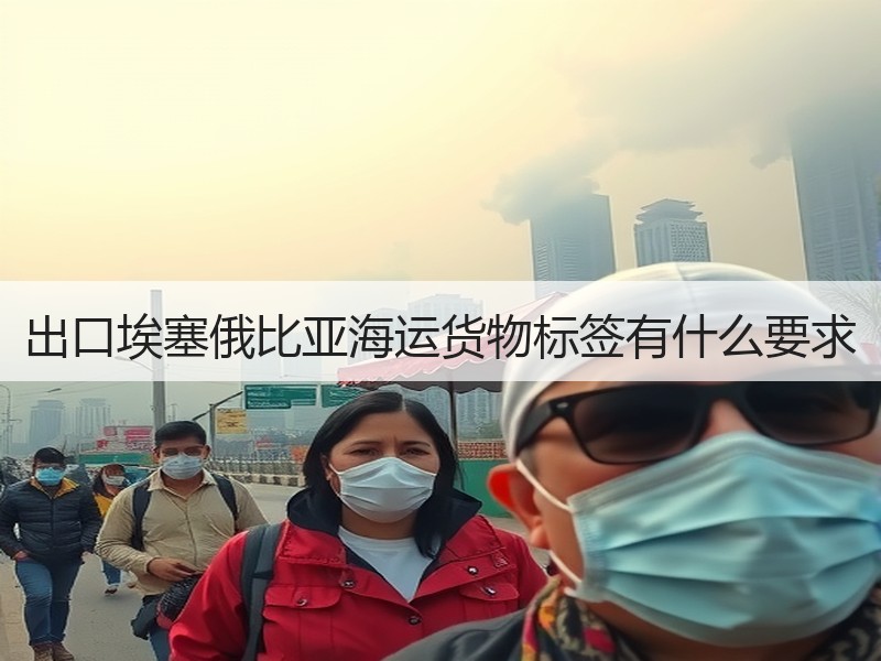 出口埃塞俄比亚海运货物标签有什么要求