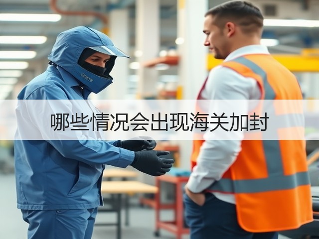 哪些情况会出现海关加封(图1) 哪些情况会出现海关加封(图1)