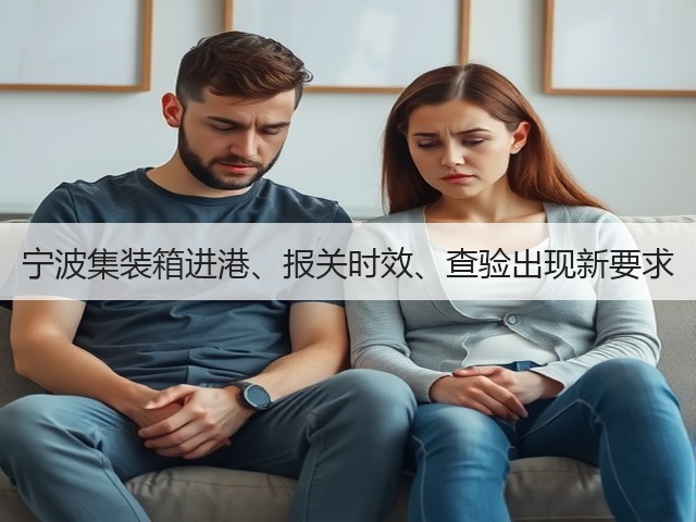 宁波集装箱进港、报关时效、查验出现新要求(图3) 宁波集装箱进港、报关时效、查验出现新要求(图3)