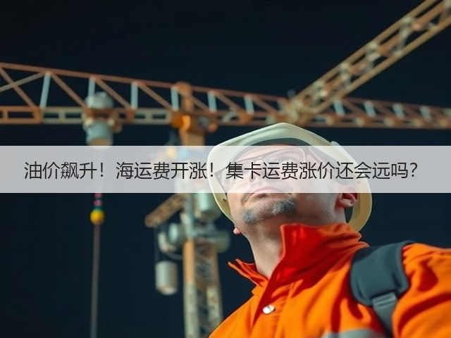 油价飙升!海运费开涨!集卡运费涨价还会远吗?(图1) 油价飙升!海运费开涨!集卡运费涨价还会远吗?(图1)