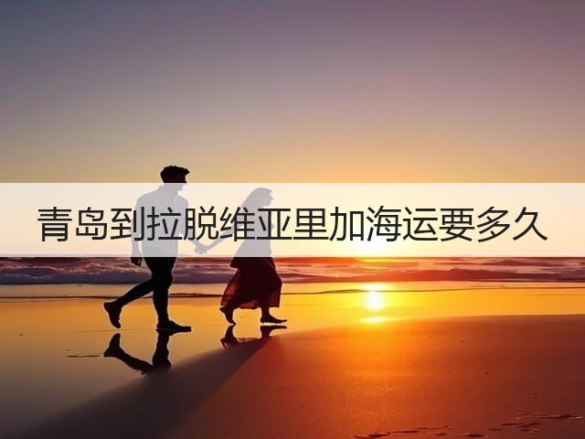 青岛到拉脱维亚里加海运要多久(图1) 青岛到拉脱维亚里加海运要多久(图1)