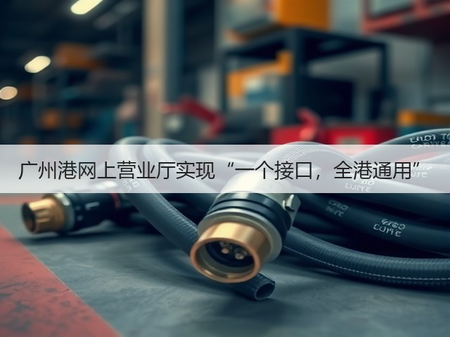 广州港网上营业厅实现“一个接口，全港通用”(图3)