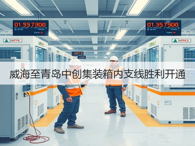 威海至青岛中创集装箱内支线胜利开通(图2) 威海至青岛中创集装箱内支线胜利开通(图2)