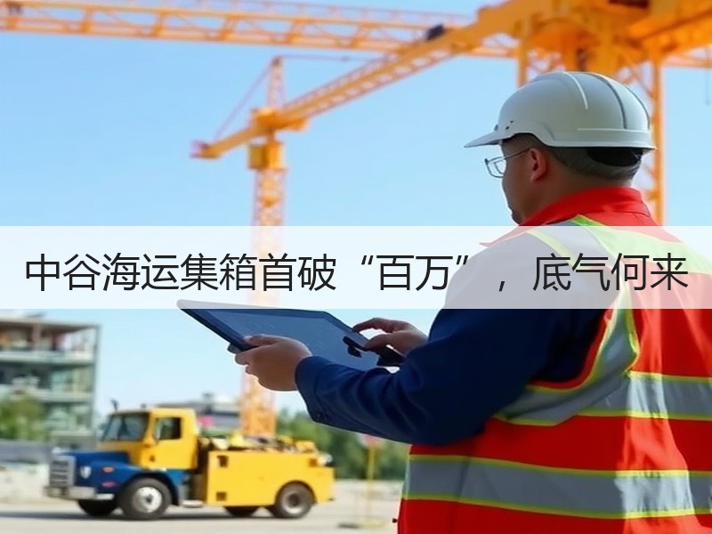 中谷海运集箱首破“百万”，底气何来