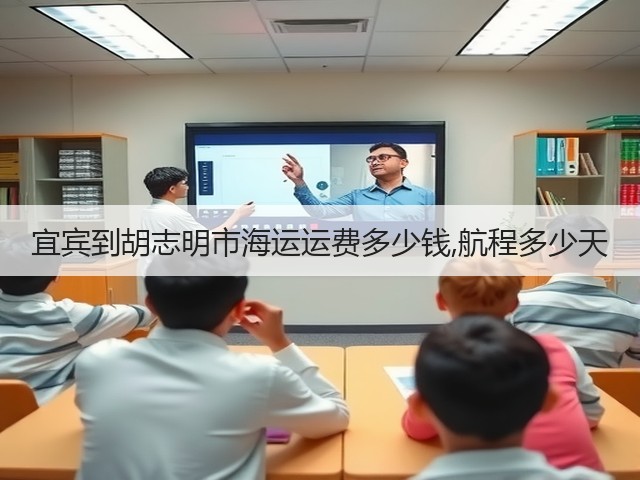 宜宾到胡志明市海运运费多少钱,航程多少天(图1) 宜宾到胡志明市海运运费多少钱,航程多少天(图1)