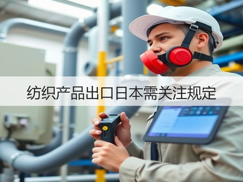 纺织产品出口日本需关注规定