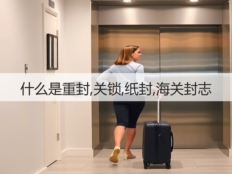 什么是重封,关锁,纸封,海关封志