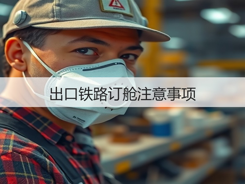 出口铁路订舱注意事项