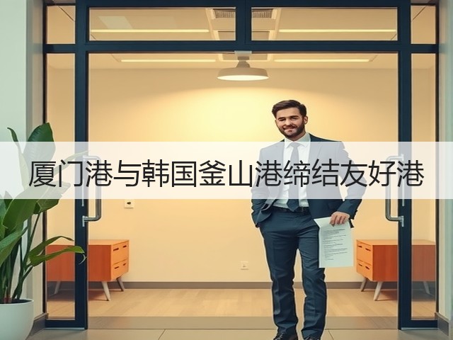 厦门港与韩国釜山港缔结友好港(图3) 厦门港与韩国釜山港缔结友好港(图3)