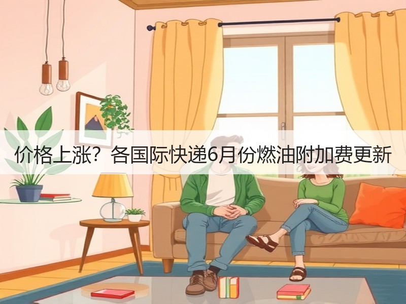 价格上涨？各国际快递6月份燃油附加费更新