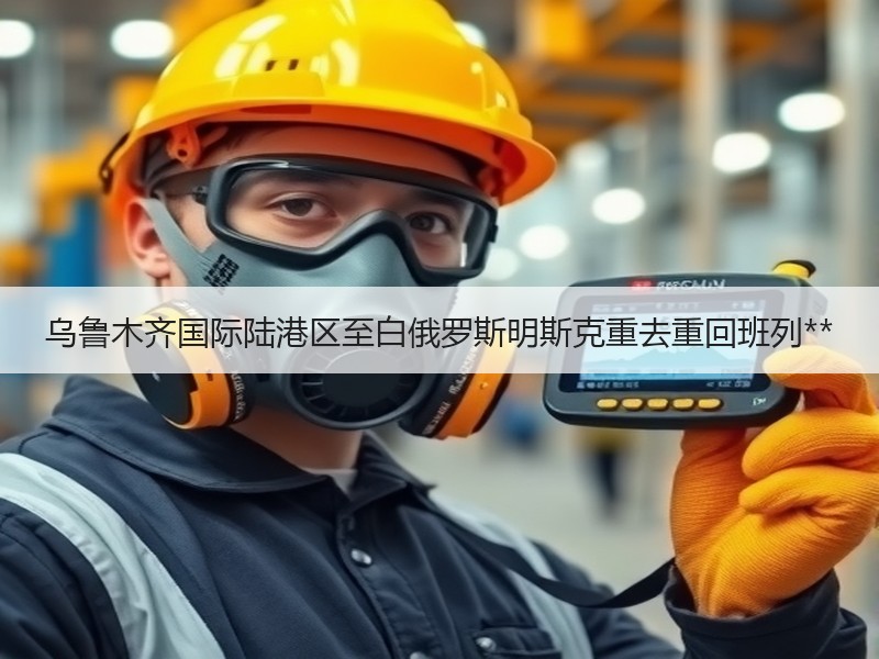 乌鲁木齐国际陆港区至白俄罗斯明斯克重去重回班列**