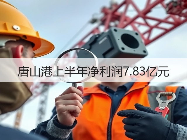 唐山港上半年净利润7.83亿元(图1) 唐山港上半年净利润7.83亿元(图1)