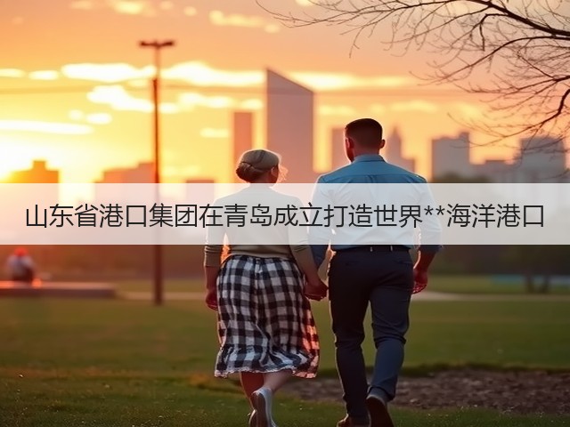 山东省港口集团在青岛成立打造世界**海洋港口(图1) 山东省港口集团在青岛成立打造世界**海洋港口(图1)