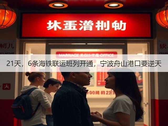 21天，6条海铁联运班列开通，宁波舟山港口要逆天(图3)