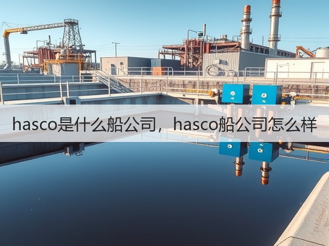 hasco是什么船公司,hasco船公司怎么样(图1) hasco是什么船公司,hasco船公司怎么样(图1)