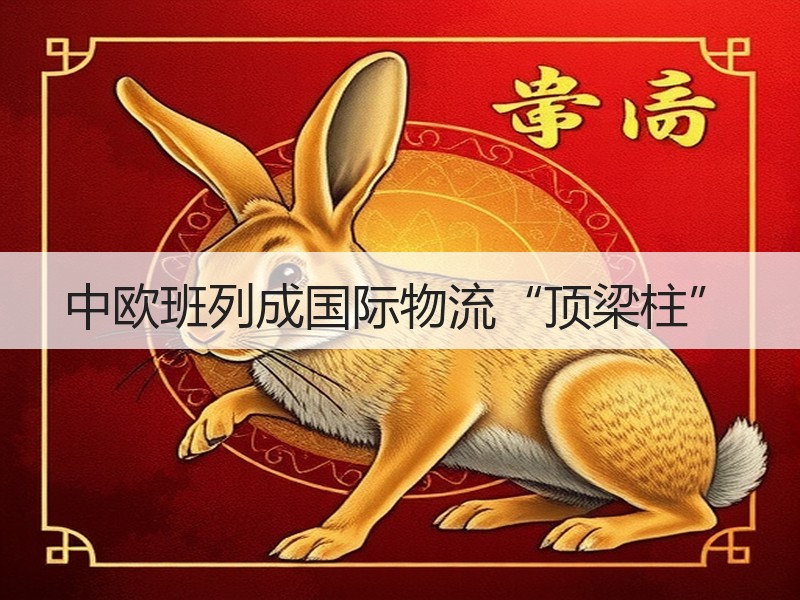 中欧班列成国际物流“顶梁柱”