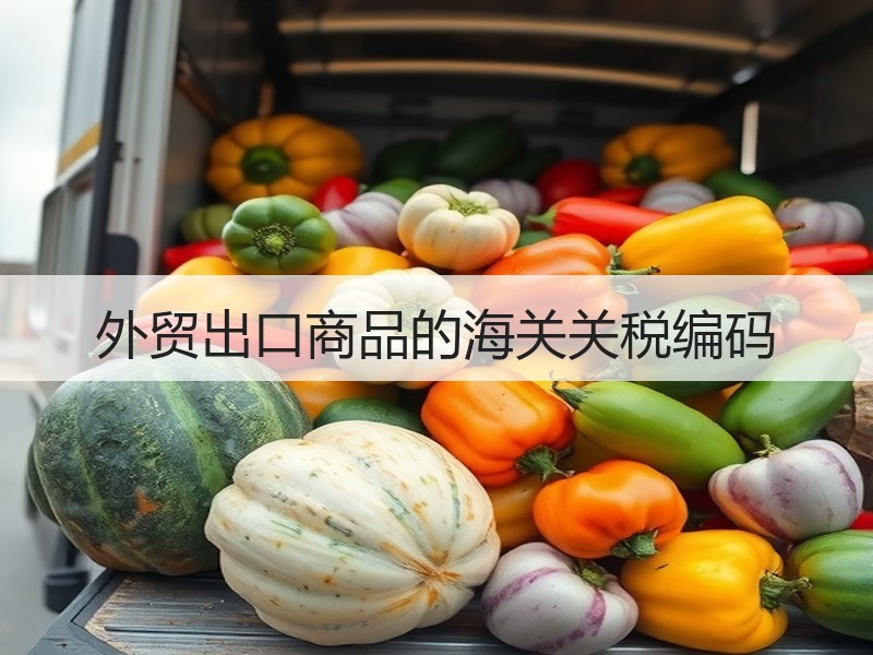 外贸出口商品的海关关税编码