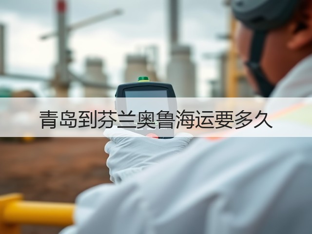 青岛到芬兰奥鲁海运要多久(图1) 青岛到芬兰奥鲁海运要多久(图1)