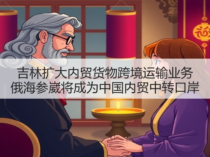 吉林扩大内贸货物跨境运输业务 俄海参崴将成为中国内贸中转口岸
