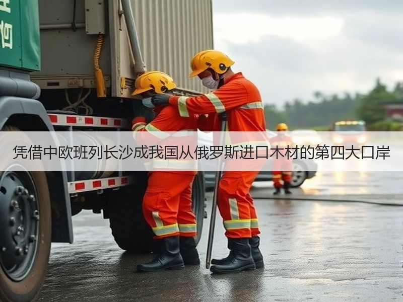 凭借中欧班列长沙成我国从俄罗斯进口木材的第四大口岸