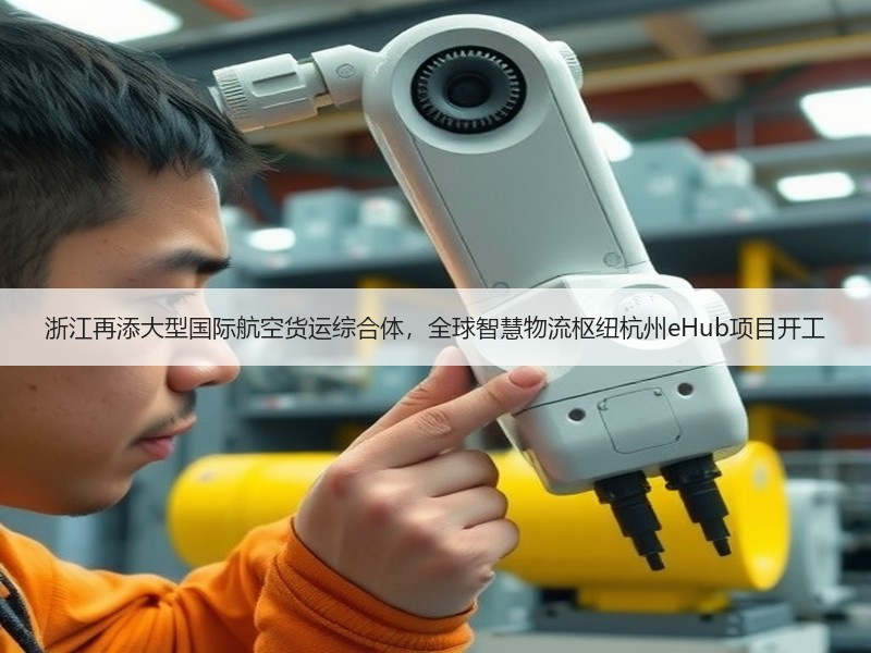 浙江再添大型国际航空货运综合体，全球智慧物流枢纽杭州eHub项目开工