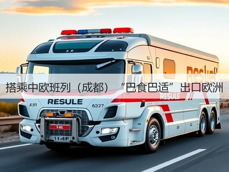 搭乘中欧班列（成都）“巴食巴适”出口欧洲