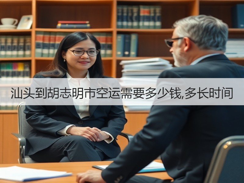 汕头到胡志明市空运需要多少钱,多长时间