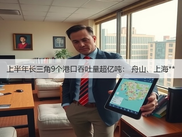 上半年长三角9个港口吞吐量超亿吨: 舟山、上海**(图3) 上半年长三角9个港口吞吐量超亿吨: 舟山、上海**(图3)