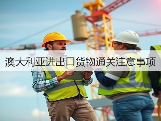 澳大利亚进出口货物通关注意事项(图2) 澳大利亚进出口货物通关注意事项(图2)