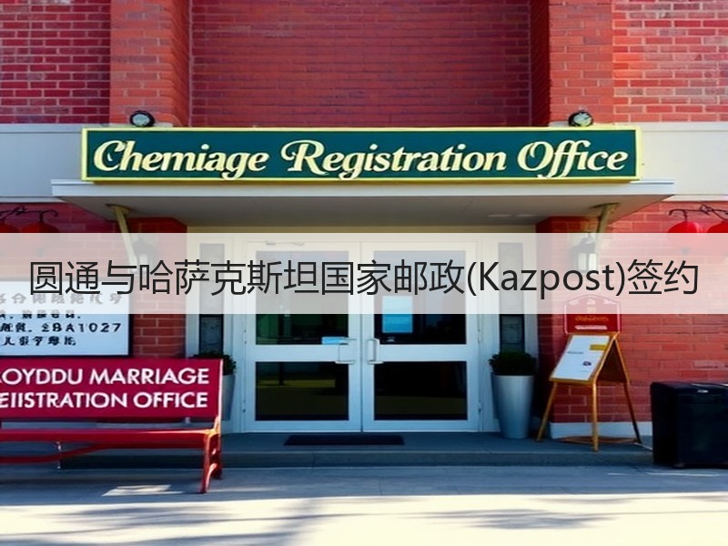 圆通与哈萨克斯坦国家邮政(Kazpost)签约