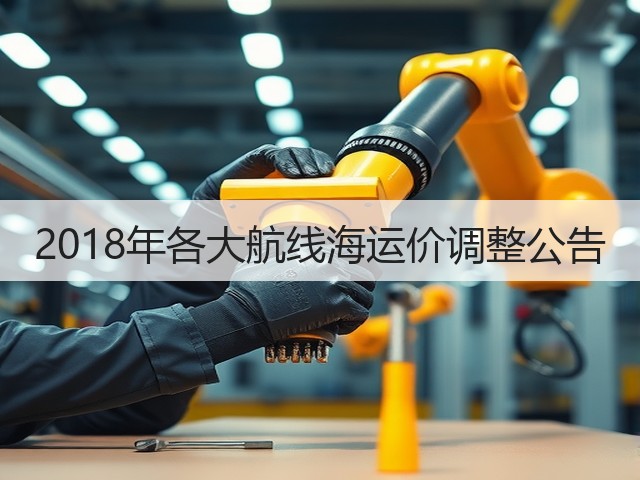 2018年各大航线海运价调整公告(图2) 2018年各大航线海运价调整公告(图2)