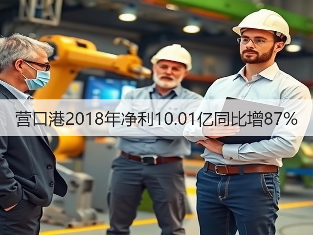 营口港2018年净利10.01亿同比增87%(图2)