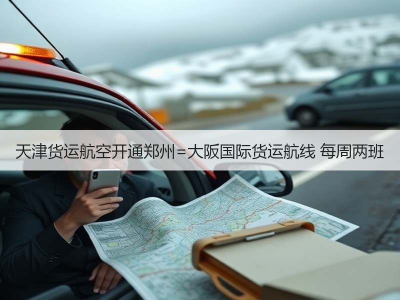 天津货运航空开通郑州=大阪国际货运航线 每周两班